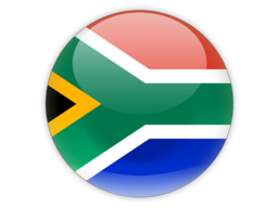 South Africa Round Icon - Flag