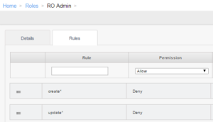 Example RO Rules | Granular Access Controls in CloudStack