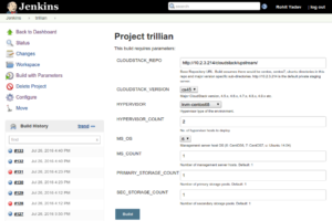 Jenkins Trillian Window | CloudStack