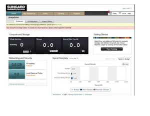 Sungard Dashboard | CloudStack