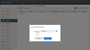 VPN Connections | VPC to VPC VPN configuration in CloudStack