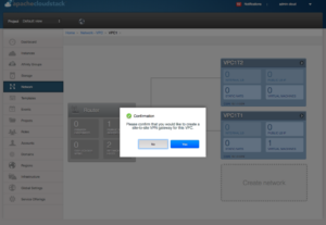 VPN Gateway | VPC to VPC VPN configuration in CloudStack