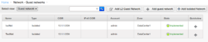 Network List View | CloudStack 4.11 Deep Dive
