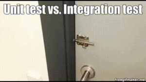 Unit Test vs Integration Test Gif | CloudStack