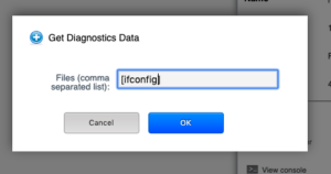 Get Diagnostics Data 2 | Troubleshooting CloudStack Virtual Routers