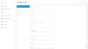 Account Profile - Apiculus | CloudStack