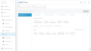 Cloud Operations - Virtual Private Cloud Dashboard - Apiculus | CloudStack