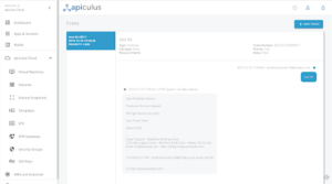 Apiculus Ticketing Dashboard | CloudStack