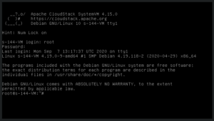 noVNC Screen - CloudStack 4.15