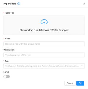 Dynamic Roles Utility - Import Role