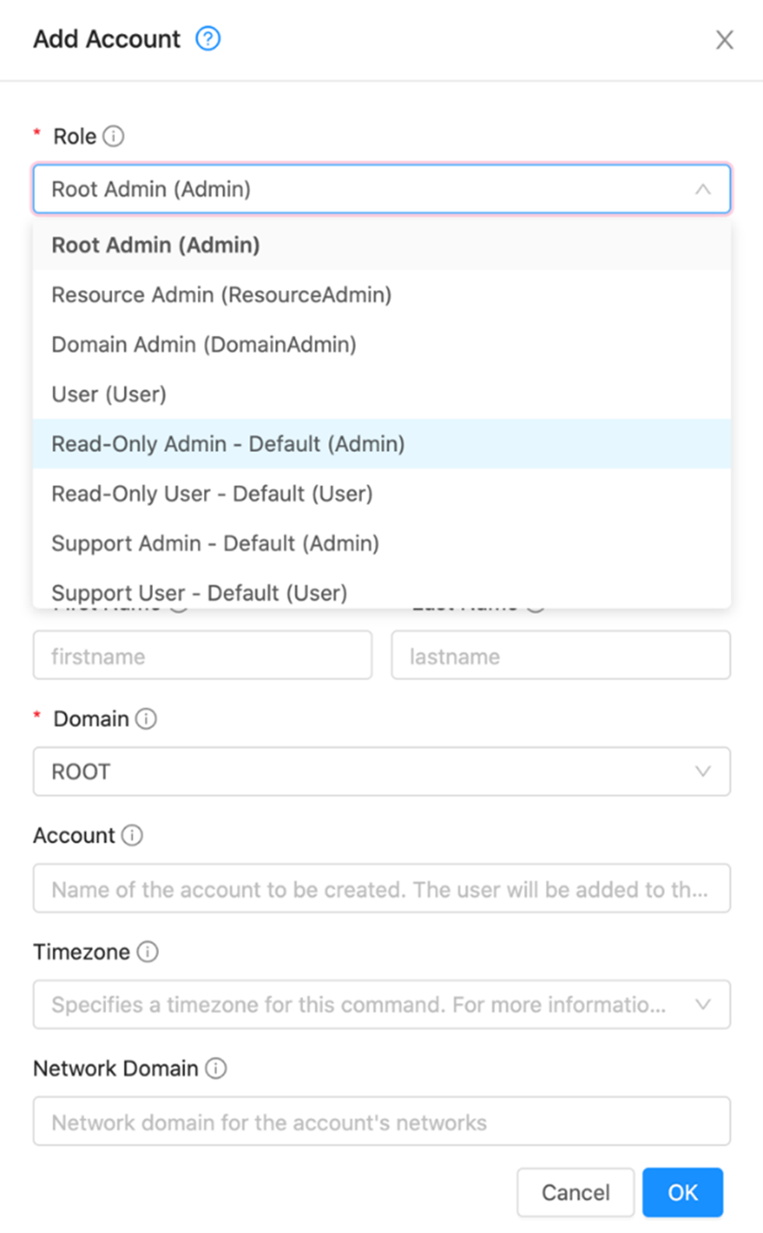 Dynamic Roles Utility - Add Account