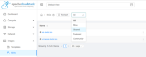 Share ISO from UI - ISOs
