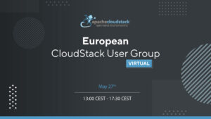 CloudStack EU 2021 user Group Virtual
