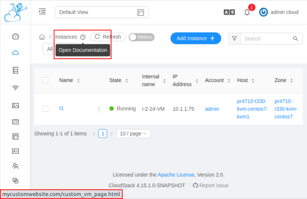 Customising the CloudStack UI - ShapeBlue