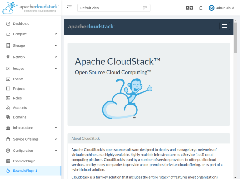 Customising the CloudStack UI - ShapeBlue