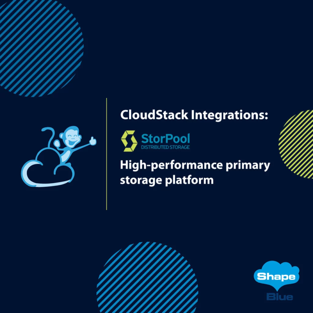 CloudStack Integrations: StorPool Storage – High-performance Primary Storage Platform