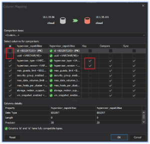 Data Compare tool
