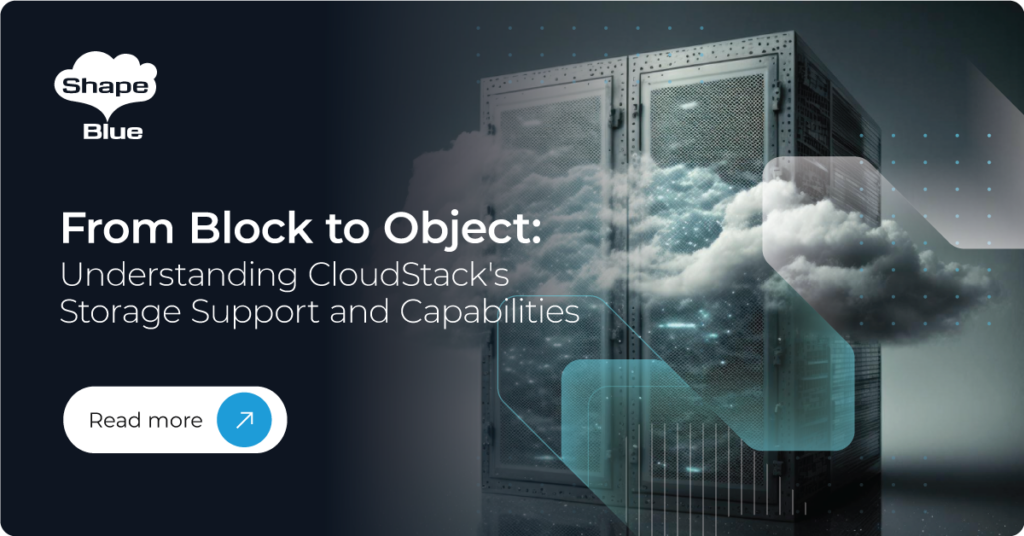 CloudStack Storage - Storage Integrations and Supported Technologies