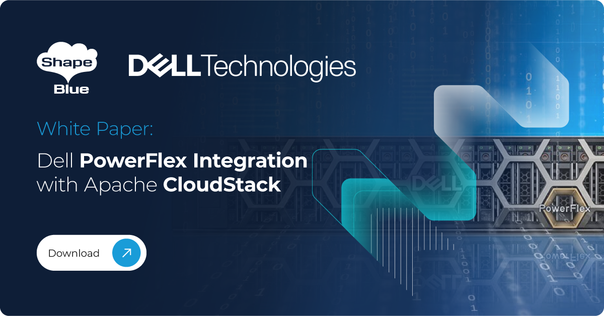 dell powerflex apache cloudstack