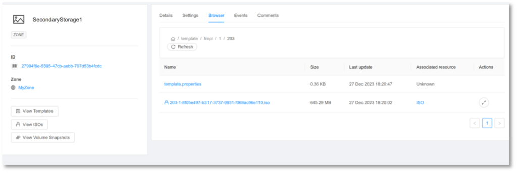 CloudStack Storage Browser | CloudStack Feature First Look - ShapeBlue