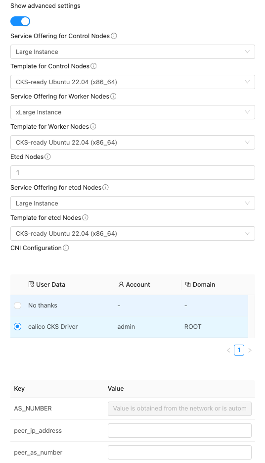 CKS add cluster