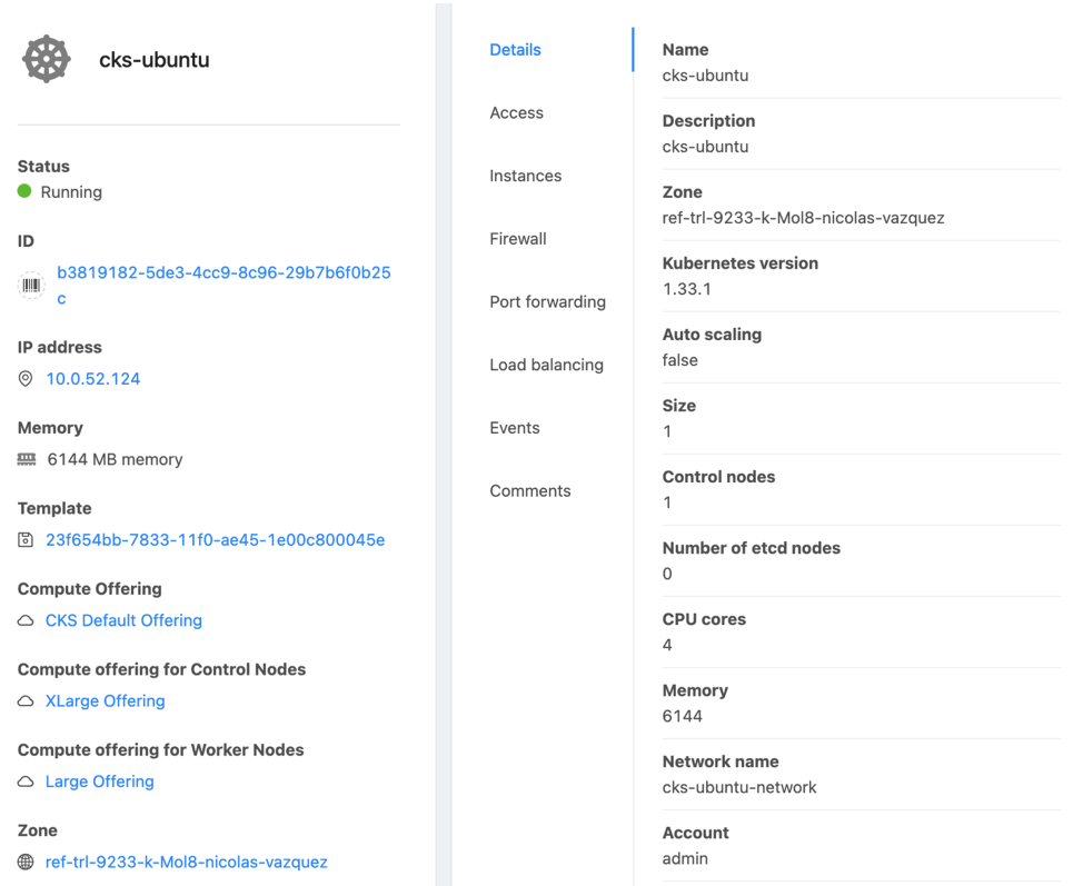 cks template cloudstack