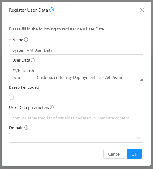 Customise System VMs via User Data | CloudStack Feature First Look ...