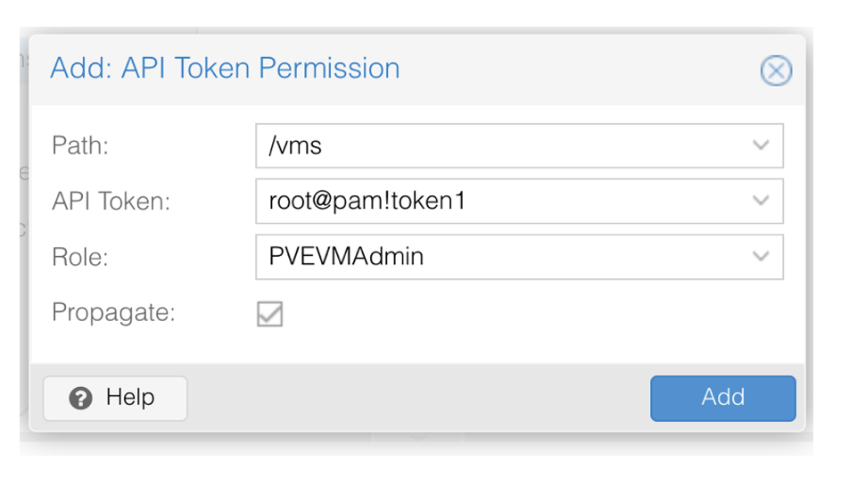 API Token Permission