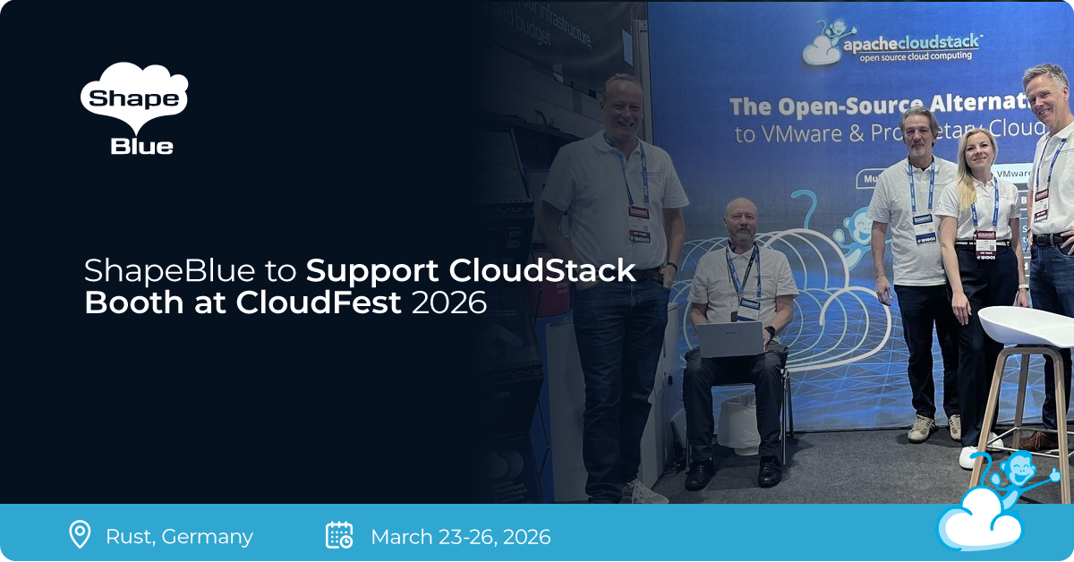 ShapeBlue Supporting the CloudStack Community at CloudFest 2026 - ShapeBlue