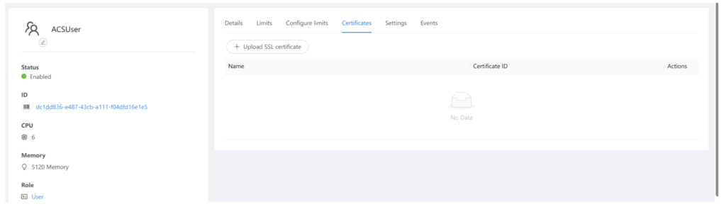 SSL Certificates cloudstack