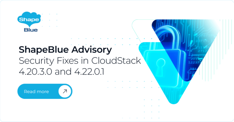 Blog and News - ShapeBlue | The CloudStack Company