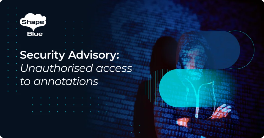Security advisory: Unauthorised access to annotations